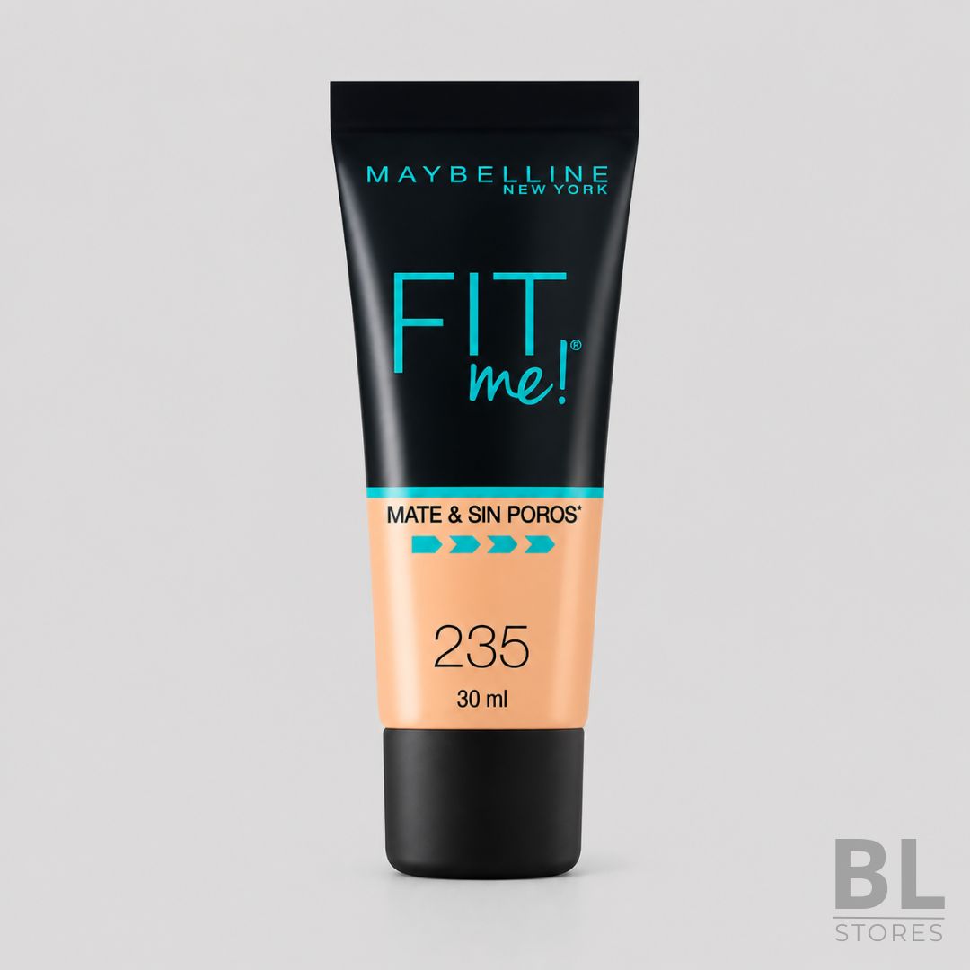1. Introducción breve del producto Maybelline Fit Me Base Mate & Sin Poros Tono 235 30 ml es una base líquida de maquillaje diseñada para lograr un acabado mate natural y una piel visualmente más uniforme. Su formato en tubo de 30 ml es práctico para el uso diario, ideal para quienes buscan una base de maquillaje Maybelline fácil de aplicar y con un tono beige medio. 2. Beneficios principales Esta base ayuda a emparejar el tono del rostro, mejorar la apariencia de los poros y controlar el brillo para un acabado más fresco y prolijo durante el día. Es una excelente opción para rutinas de maquillaje diario, eventos, trabajo o salidas, especialmente si buscas una base Fit Me tono 235 con textura ligera, cobertura natural y acabado mate. Su presentación compacta permite llevarla cómodamente en el cosmetiquero para retoques cuando lo necesites. 3. Cierre comercial Encuentra la Maybelline Fit Me Base Mate & Sin Poros Tono 235 30 ml en BL Stores, tu tienda online en Chile para comprar maquillaje, bases líquidas, productos Maybelline y cosméticos originales de forma simple y confiable.