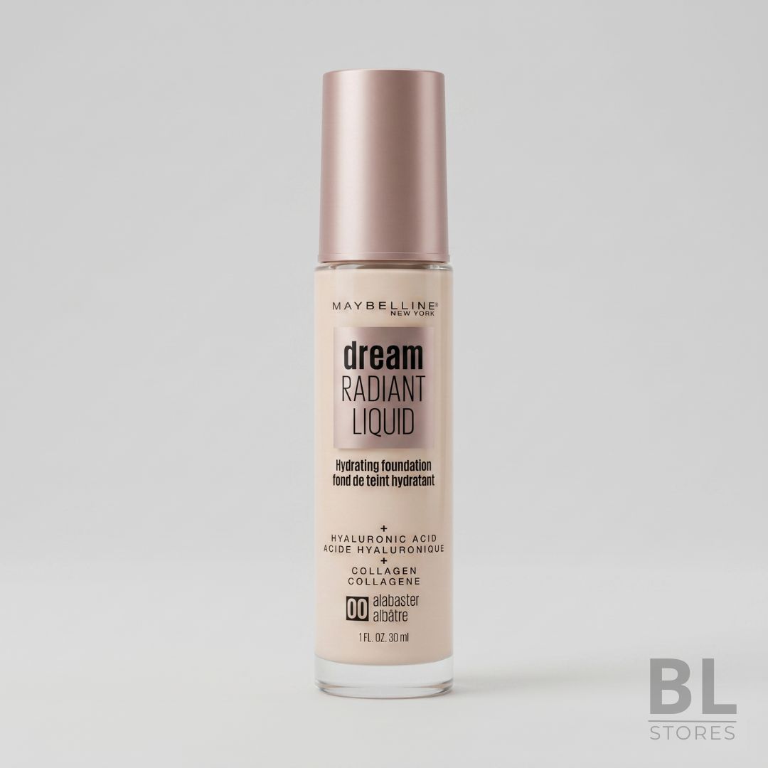 Maybelline Dream Radiant Liquid: Piel radiante al mejor precio de Chile Logra un rostro impecable con la Maybelline Dream Radiant Liquid, la base hidratante diseñada para quienes buscan un acabado luminoso y natural. En nuestra tienda la encuentras más barata que en grandes cadenas y farmacias, asegurando calidad original al precio más conveniente del mercado nacional. Es la opción perfecta para transformar pieles opacas en cutis vitalizados y frescos. Beneficios y Características Hidratación Activa: Con ácido hialurónico y colágeno para 12 horas de humectación. Acabado Glow: Proporciona una luminosidad natural sin sensación grasosa. Cobertura Media: Camufla imperfecciones de forma ligera y construible. Fórmula Ligera: Textura sedosa que no marca líneas de expresión ni poros. Uso Recomendado Es ideal para el uso diario y para personas con piel normal a seca que sufren por la sequedad ambiental. Aplícala con brocha o esponja sobre el rostro limpio para un look de oficina radiante o para eventos sociales donde busques resaltar tu belleza natural con un efecto de "buena cara" inmediato. ¡Ahorra hoy mismo! Compra tu Maybelline Dream Radiant Liquid aquí a un precio imbatible. Contamos con envío rápido a todo Chile.