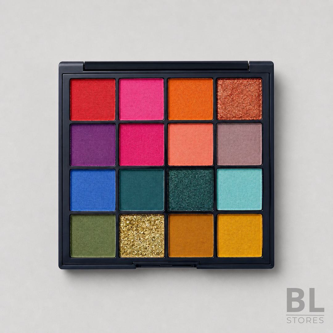 ¡Infinitos looks en una sola paleta! la Paleta de Sombras brights te ofrece 16 tonos de alta pigmentación y larga duración para un maquillaje impactante. Su fórmula sedosa es fácil de difuminar, ideal para crear desde degradados suaves hasta contrastes audaces. Beneficios: 16 colores intensos y variados: Para combinar y experimentar. Alta pigmentación: Color vibrante y fiel a su tono. Larga duración: Maquillaje impecable por horas. Fácil de difuminar: Transiciones y degradados perfectos. Vegano y Cruelty Free: Belleza consciente. Características: Paleta con 16 sombras de ojos. Acabados mate y brillante. Fórmula suave y sedosa. Usos: Maquillaje de día y de noche. Look profesional o de diario. ¡Saca tu lado más creativo y consigue la Paleta brights!