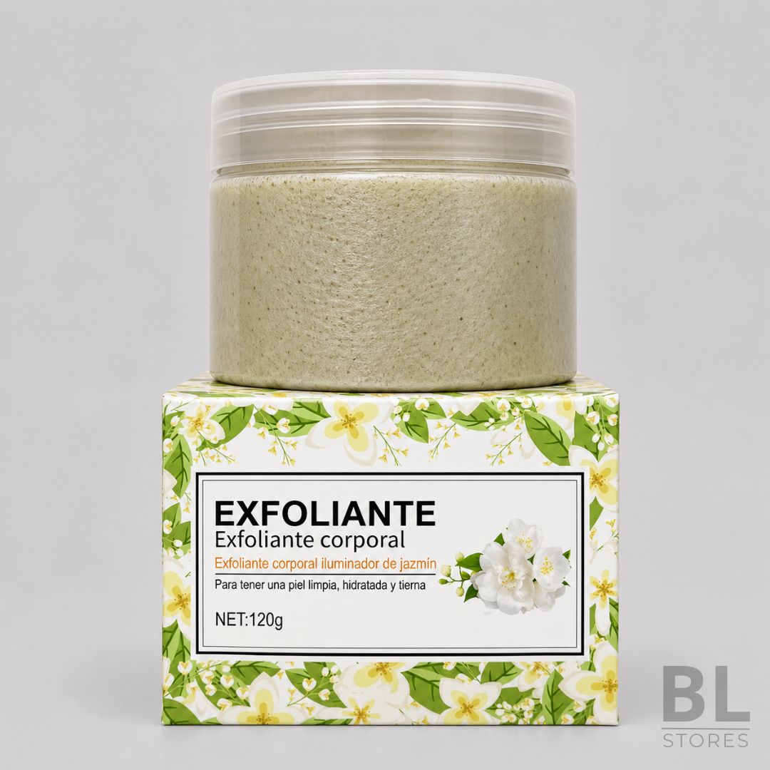 Exfoliante Corporal Jazmin Lucky Lily es un producto cosmético diseñado para ayudar a limpiar y renovar la piel mediante una exfoliación corporal práctica y agradable. Su textura granulada contribuye a remover impurezas y células muertas, dejando la piel con una sensación más suave, fresca y preparada para la hidratación. Ideal para usar en la rutina de cuidado personal, antes de aplicar cremas corporales o cuando buscas una piel más lisa y limpia. Su formato de 500g ofrece buena duración para uso frecuente en casa, y su aroma a frambuesa entrega una experiencia sensorial dulce y frutal. Encuentra este exfoliante Corporal Jazmin Lucky Lily para cuerpo y producto de cuidado de la piel en BL Stores, tu tienda online en Chile para comprar productos de belleza y cuidado personal de forma fácil y confiable.