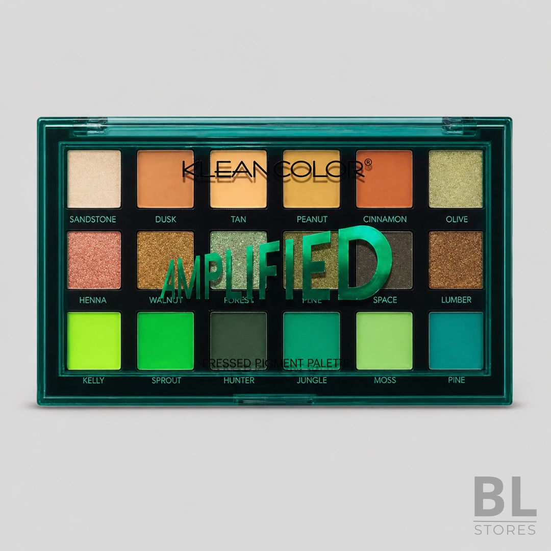 Paleta de Sombras Kleancolor Amplified Tea Party 18 Colores