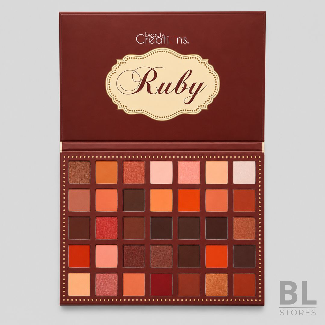 Paleta de Sombras Beauty Creations Ruby 35 Tonos