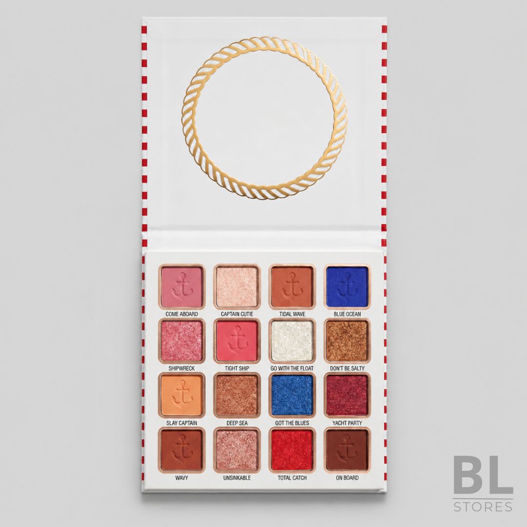 Paleta de Sombras Coco Urban Marinera 16 Tonos
