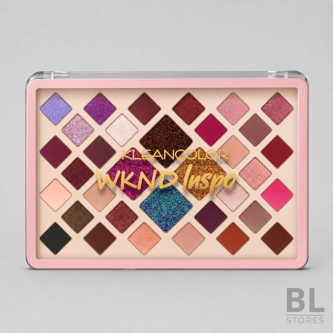 Paleta de Sombras Kleancolor WKDY & WKND INSPO 30 Colores