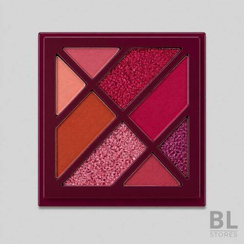 Paleta de Sombras Geométrica Berry Glam Mate y Shimmer - LuckyLily