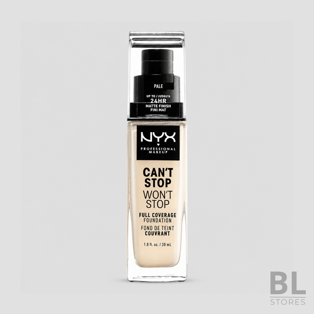 Base de Maquillaje de Maquillaje NYX Can’t Stop Won’t Stop - Tono Pale