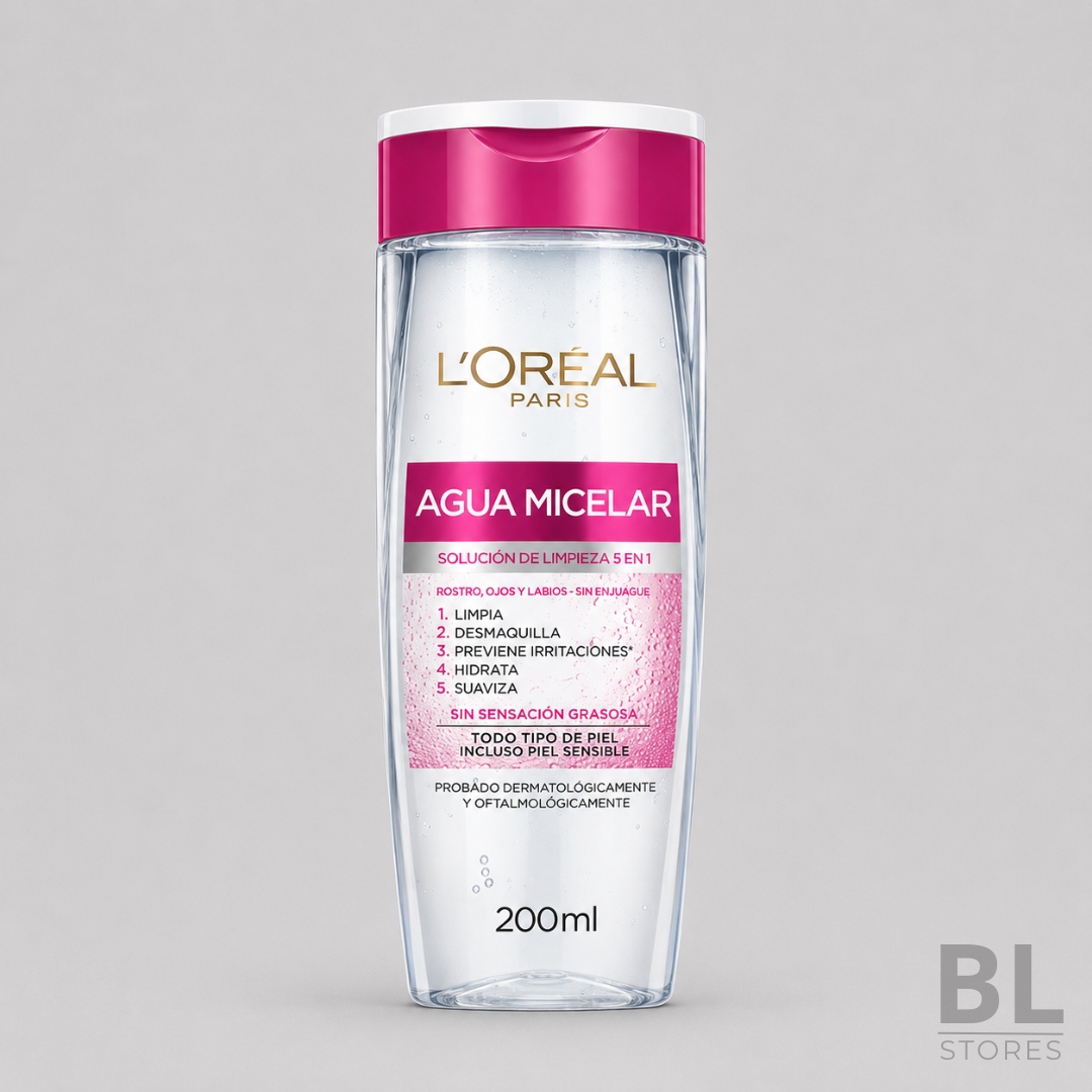 Agua Micelar L'Oréal 200 ml