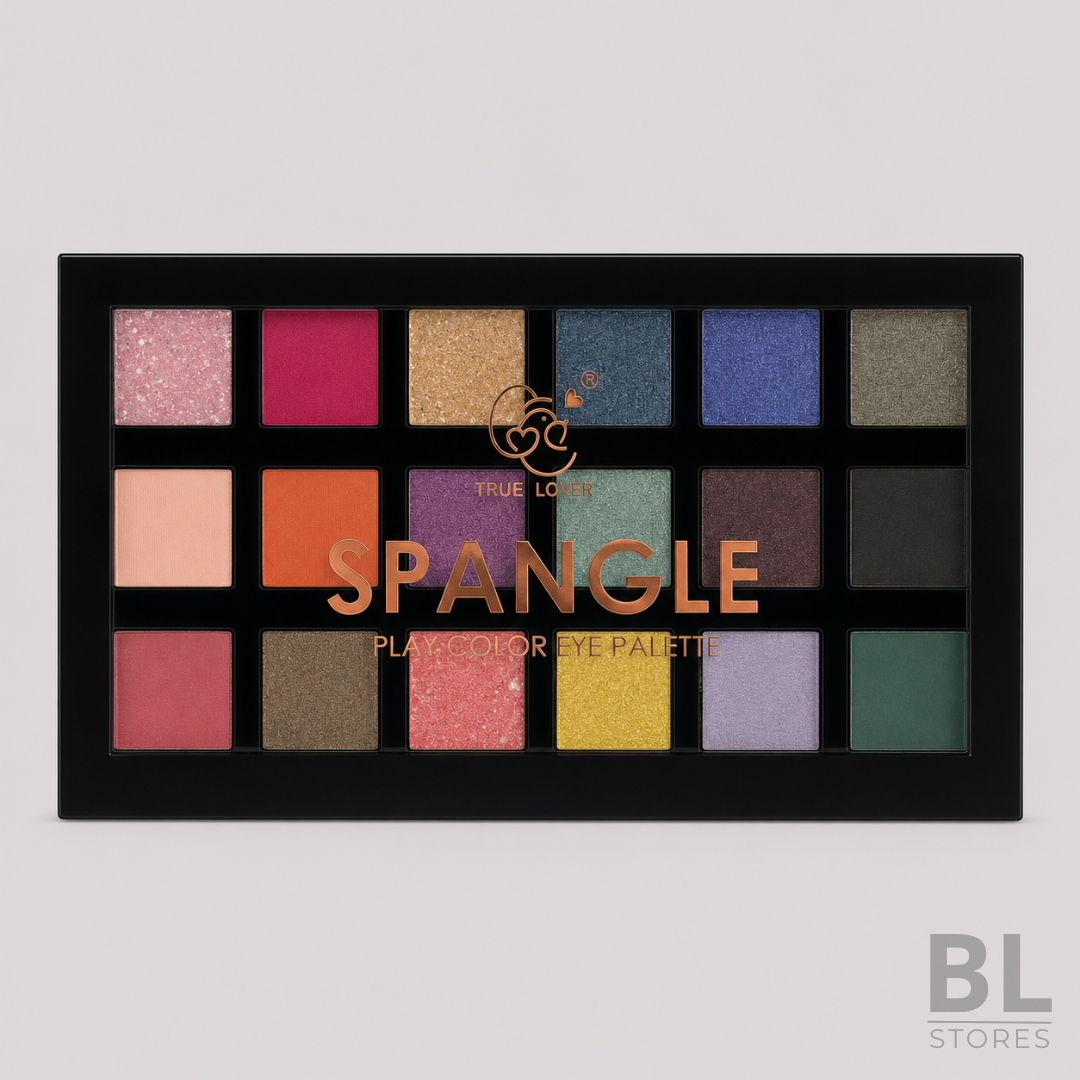 Paleta de Sombras 18 colores Spangle Party Color