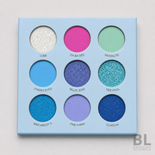 Paleta de Sombras 9 colores Blue Moon - Unicornio