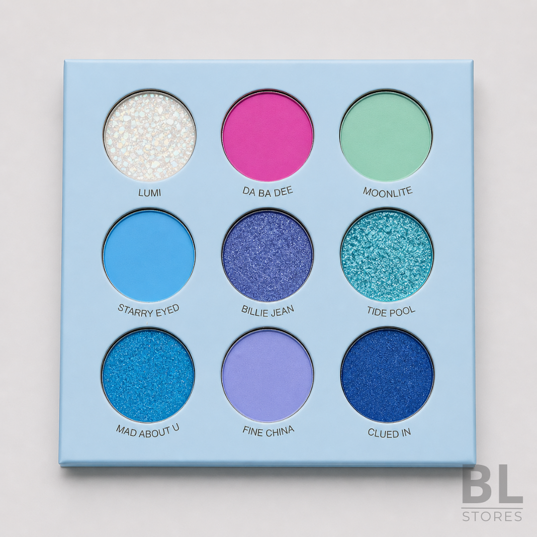 Paleta de Sombras 9 colores Blue Moon