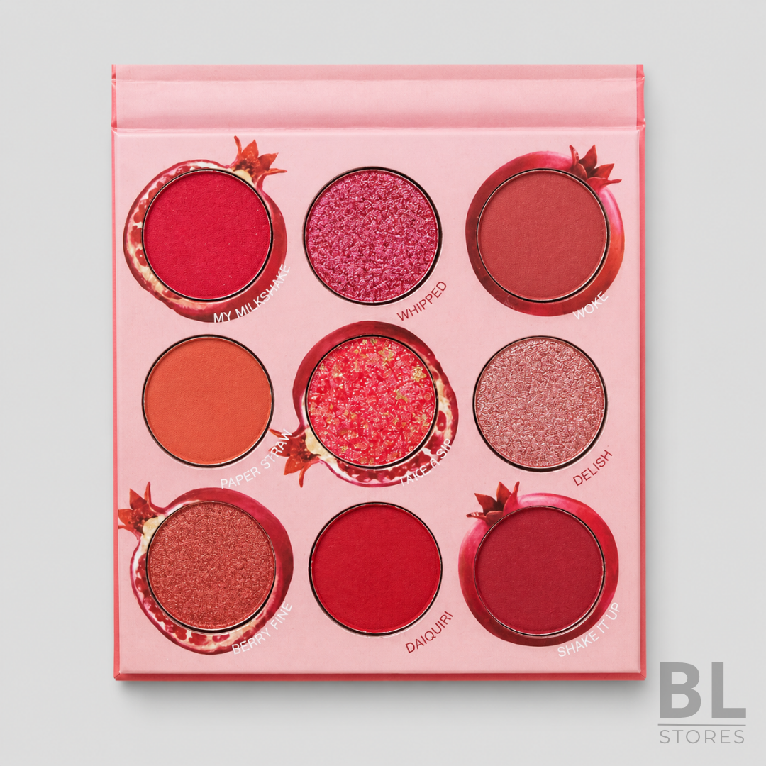 Paleta de Sombras 9 Colores Pome Granate Juice - Luckylily