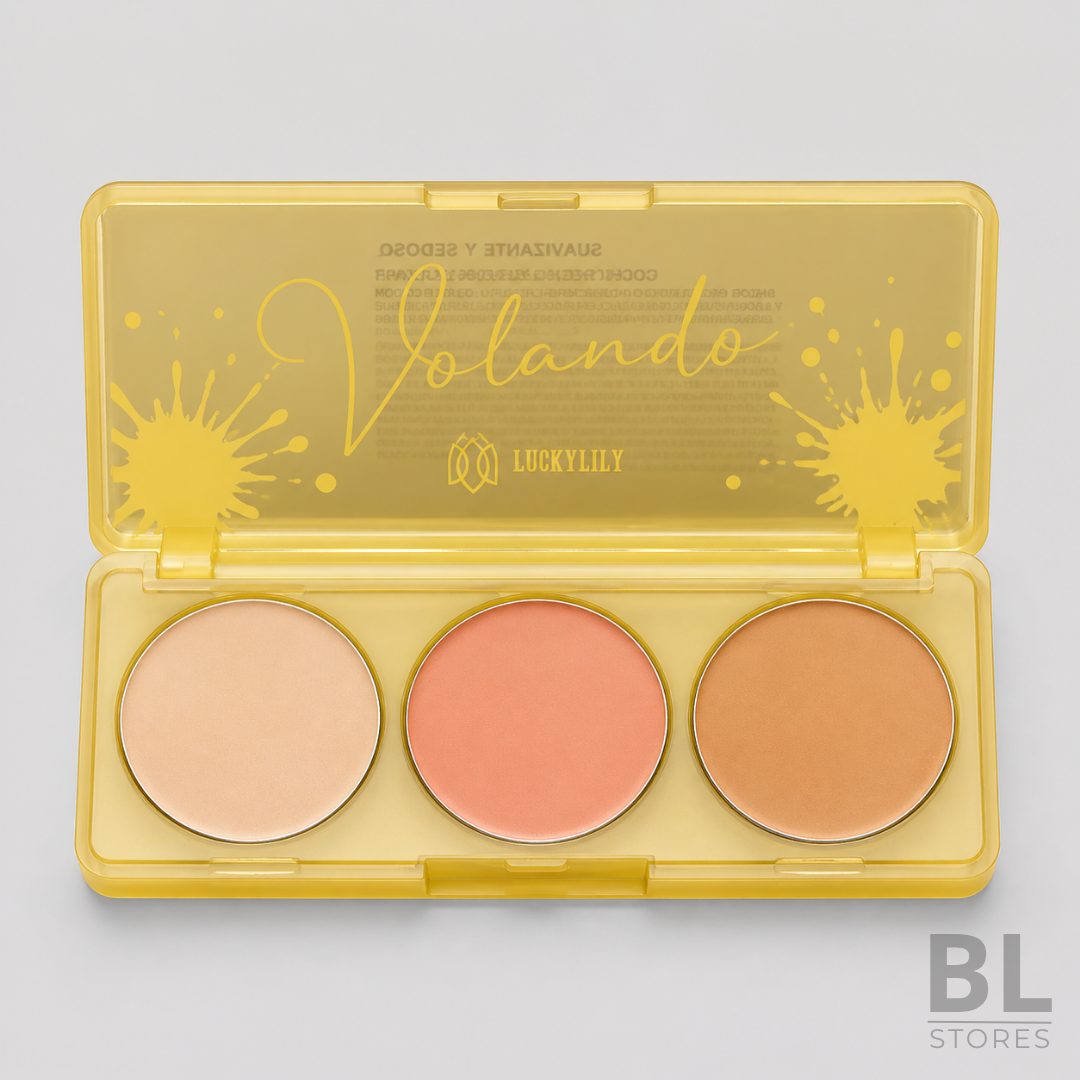 Paleta correctora 3 colores Suavizante y Sedoso Medium Luckylily