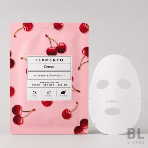 Mascarilla Facial Antioxidante Cereza - Flamenco