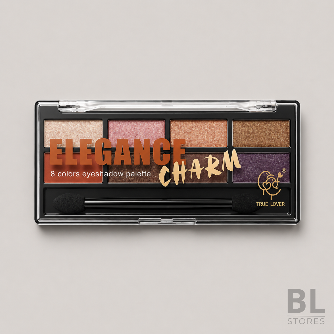 Paleta de Sombras 8 colores Elegance Charm Lilac Luckylily