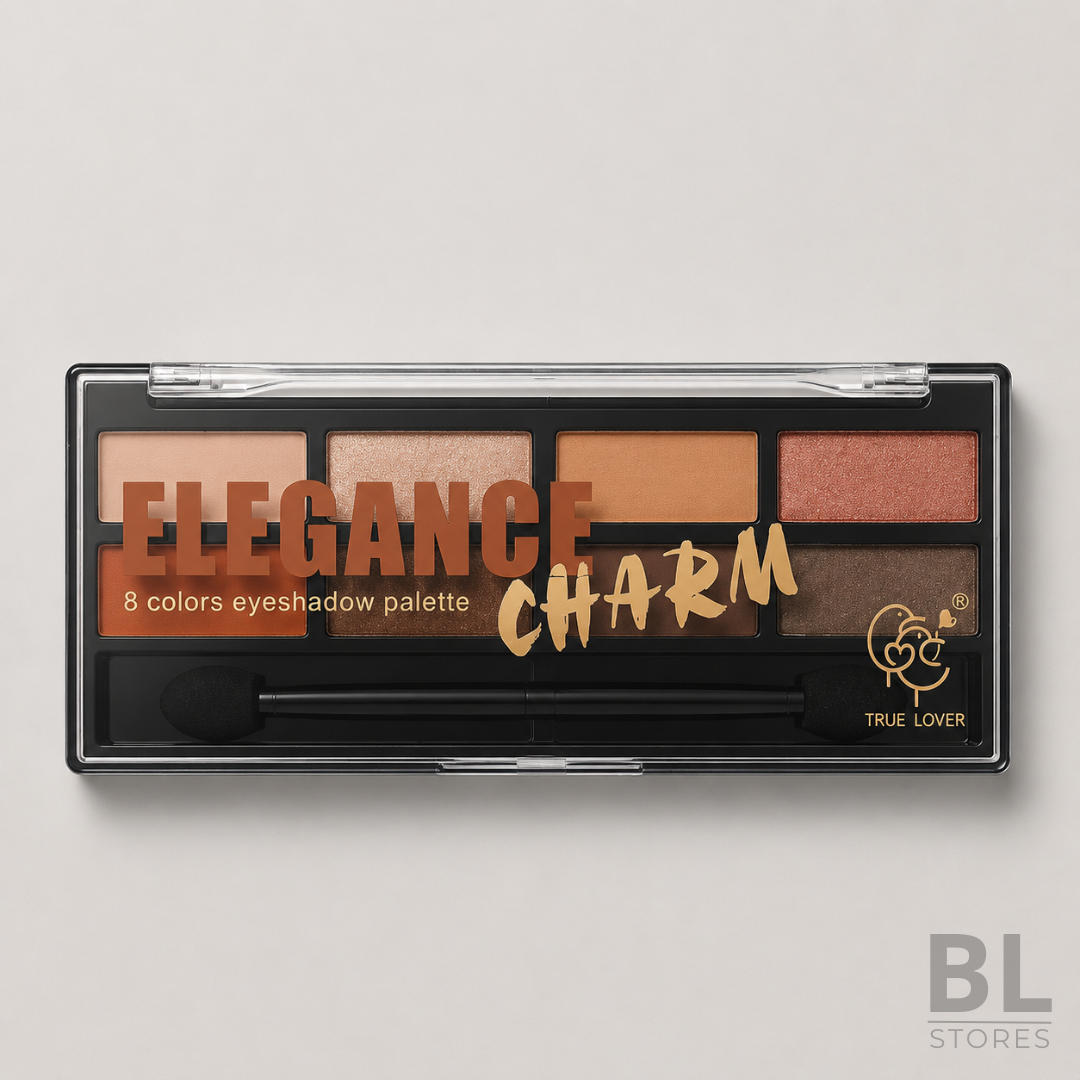 Paleta de Sombras 8 colores Elegance Charm Ruby Luckylily