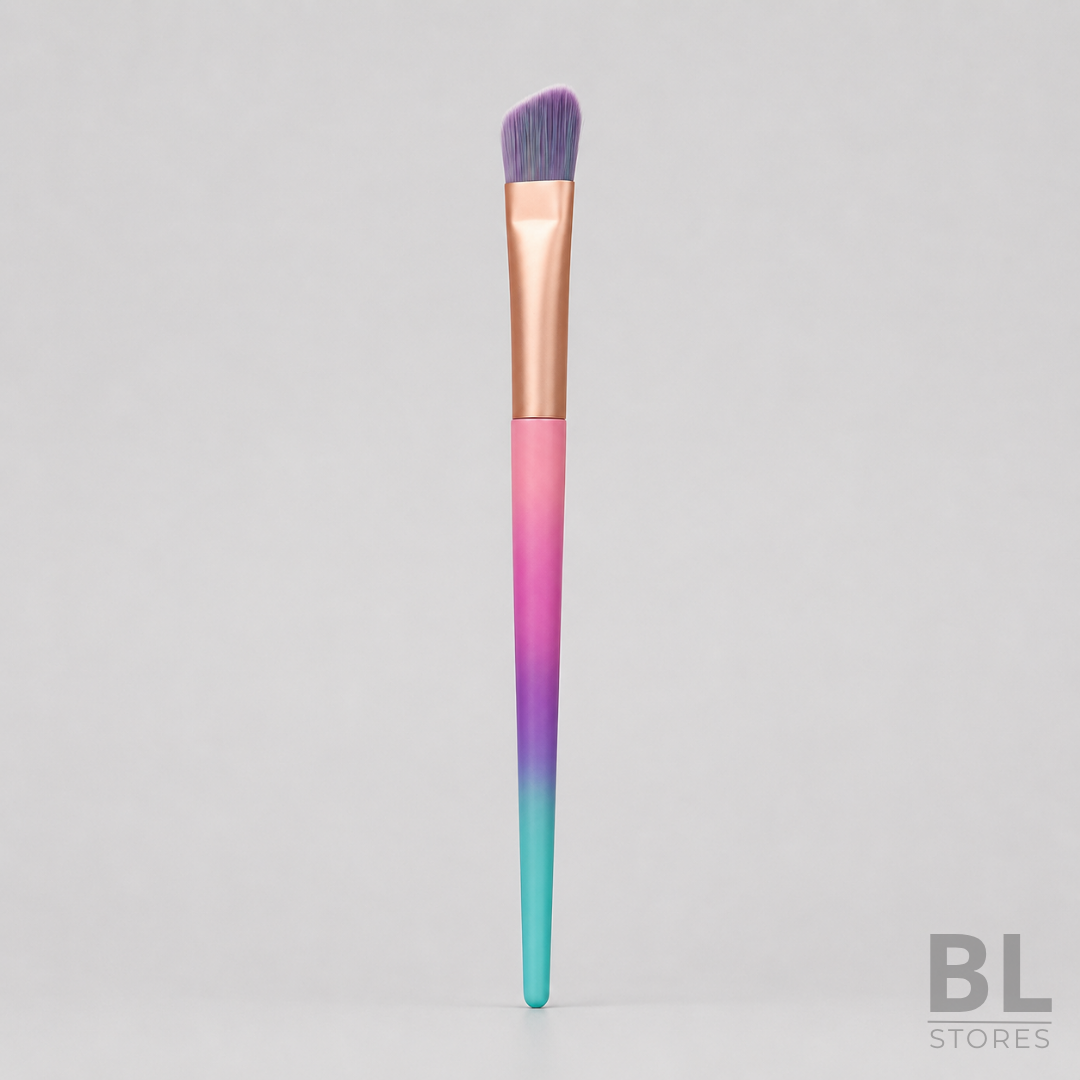 Brocha Plana para Maquillaje Multicolor