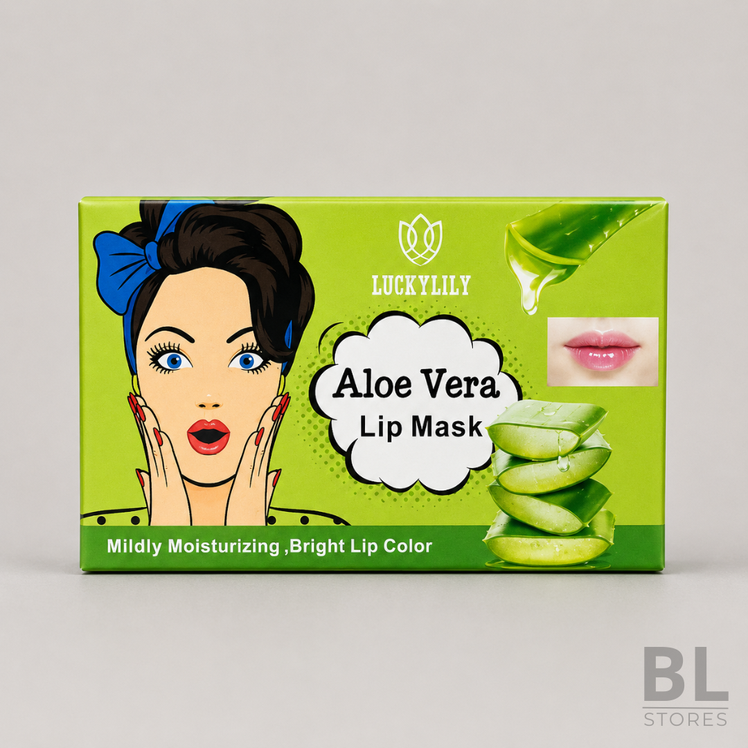 Parches hidratantes para labios Aloe Vera Luckylily