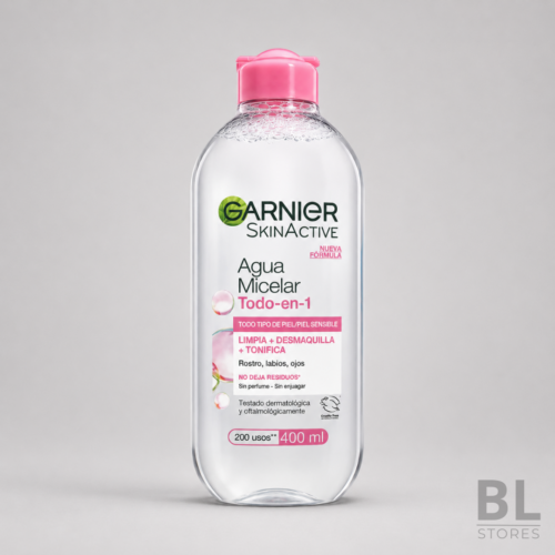 Agua Micelar Todo en 1 400 ml - Garnier