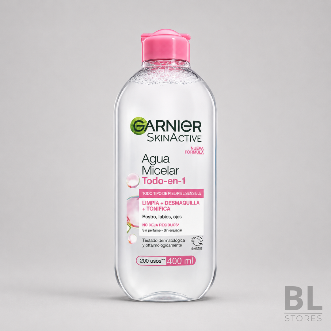 Agua Micelar Todo en 1 Garnier 400 ml