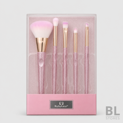 Kit de 5 brochas de maquillaje - Ruby Face