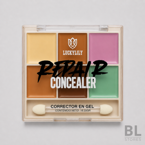 Paleta correctora Repair Concealer 6 tonos Purple - LuckyLily