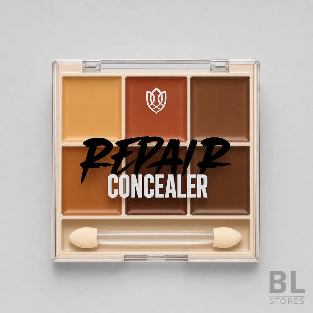 Paleta correctora Repair Concealer 6 tonos Brown Luckylily