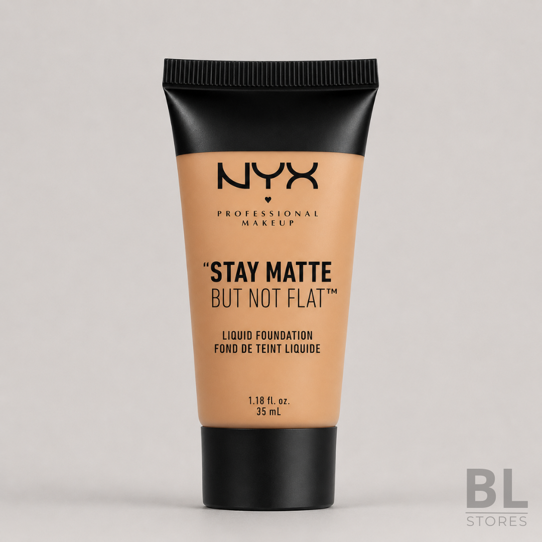 Base de Maquillaje Líquida Stay Matte Not Flat - NYX medium beige SMF06