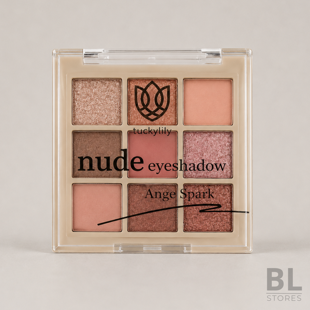 Paleta de Sombras 9 colores Angel Spark Nude Shadow Luckylily
